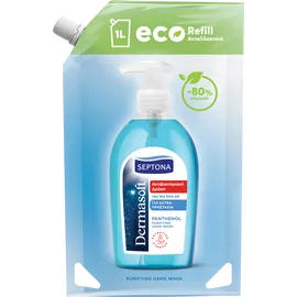 Septona Ανταλλακτικό Υγρό Κρεμοσάπουνο με Πανθενόλη 1000ml με Αντιβακτηριακή Δράση