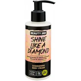 Beauty Jar Shine Like A Diamond Shimmering Body Cream Κρέμα Σώματος με Shimmer 150ml