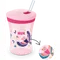 Εικόνα 1 Για Nuk Action Cup Ποτηράκι που Αλλάζει Χρώμα με Καλαμάκι για 12m+ Χρώμα:Ροζ 230ml [10.255.574]