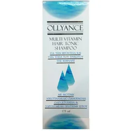 Olyderm Ollyance Multivitamin Hair Tonic Shampoo 175ml Πολυβιταμινούχο Σαμπουάν