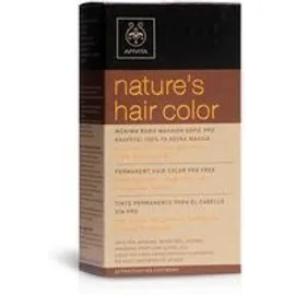 Apivita Natures Hair Color Βαφή Μαλλιών για 100% Κάλυψη Απόχρωση  6.44  Σκούρο Χάλκινο 50ml
