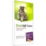 BAYER Drontal Dog Flavor 150/144/50 mg για Σκύλους, 6 δισκία