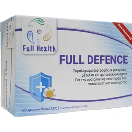 FULL HEALTH Full Defence 60 Φυτικές Κάψουλες