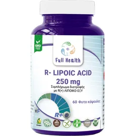 FULL HEALTH R-Lipoic Acid 250mg 60 φυτοκάψουλες