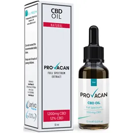 PROVACAN Full Spectrum Extract CBD Oil Έλαιο CBD 12% / 1200mg 10ml