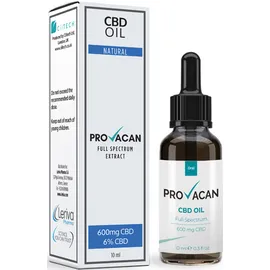 PROVACAN Full Spectrum Extract CBD Oil Έλαιο CBD 6% / 600mg 10ml