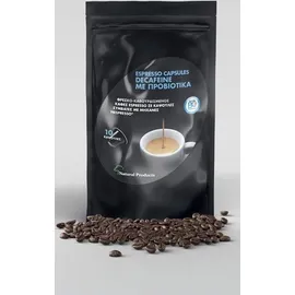 NATURAL PRODUCTS Espresso Decafeine με Προβιοτικά 10 Κάψουλες