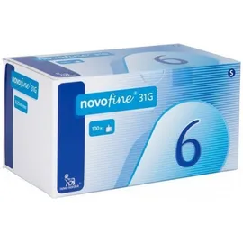 NOVO NORDISK NovoFine Βελόνες Ινσουλίνης 31G - 6mm 100τμχ