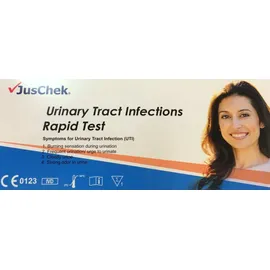 JUSCHEK Urinary Rapid Test Γρήγορο Τεστ Λοιμώξεων του Ουροποιητικού Συστήματος 1τμχ