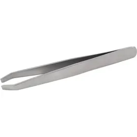 FRALIZ Personal Care Tweezers F418 Τσιμπιδάκι Φρυδιών με Ίσια Μύτη σε Ασημί Χρώμα 1 Τεμάχιο