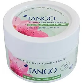 CLEAN WAY Tango Ενυδατική Κρέμα Χεριών &amp; Σώματος με Αμυγδαλέλαιο, Αλόη &amp; Λάδι Ελιάς για Ξηρή Επιδερμίδα 75ml