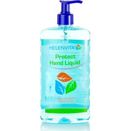 HELENVITA Protect Hand Liquid Αλκοολούχο Υγρό με 80% Αλκοόλη 750ml