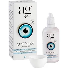 AG Pharm Optonex Eyewash Διάλυμα για τον Καθαρισμό της Ευαίσθητης Περιοχής Γύρω από τα Μάτια 100ml