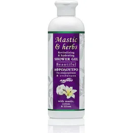 ANEMOS Mastic &amp; Herbs Beautiful Revitalizing &amp; Hydrating Shower Gel Αφρόλουτρο για Αναζωογόνηση &amp; Ενυδάτωση 300ml
