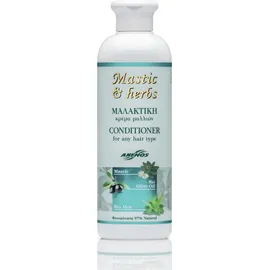 ANEMOS Mastic &amp; Herbs Conditioner with Mastic, Bio Olive Oil &amp; Bio Aloe Μαλακτική Κρέμα Μαλλιών για Όλους τους Τύπους Μαλλιών 300ml