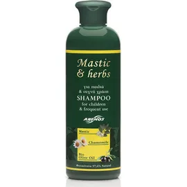 ANEMOS Mastic &amp; Herbs Shampoo with Mastic, Chamomile &amp; Bio Olive Oil Παιδικό Σαμπουάν για Συχνή Χρήση 300ml