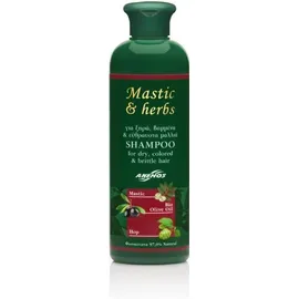 ANEMOS Mastic &amp; Herbs Shampoo with Mastic, Hop &amp; Bio Olive Oil Σαμπουάν για Ξηρά, Βαμμένα &amp; Εύθραστα Μαλλιά 300ml