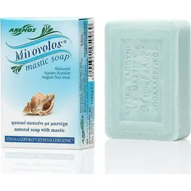 ANEMOS Mirovolos Mastic Soap Φυσικό Σαπούνι Θαλασσί με Μαστίχα &amp; Άρωμα Αιγαίου 100gr