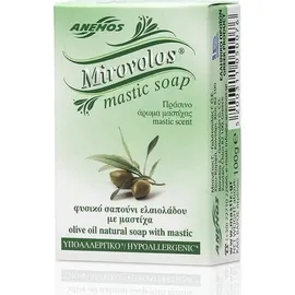 ANEMOS Mirovolos Mastic Soap Φυσικό Σαπούνι με Μαστίχα &amp; Ελαιόλαδο με Άρωμα Μαστίχας 100gr