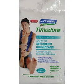 DR. CICCARELLI Timodore Αποσμητικά Μαντηλάκια Καθαρισμού Ποδιών, 15τμχ