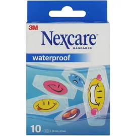 3M Nexcare Bandages Waterproof Παιδικά Αδιάβροχα Επιθέματα 26 x 57mm, 10τμχ