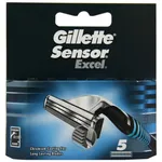 GILLETTE Sensor Excel Ανταλλακτικές Κεφαλές Ξυρίσματος 5 Τμχ