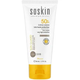 SOSKIN Sun Guard Face Suncream Rich SPF50+ Αντηλιακή Κρέμα Προσώπου Πλούσιας Υφής με Πολύ Υψηλή Προστασία, 50ml