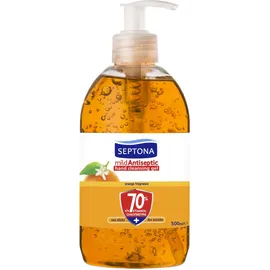 Septona Mild Antiseptic Gel 500ml Πορτοκαλι 70% Οινοπνευμα