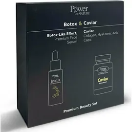 POWER HEALTH Set Inalia Botox Like Effect Premium Face Serum 30ml & Platinum Range Caviar Beauty Formula 20 Κάψουλες