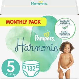 Πάνες Pampers Harmonie Monthly Pack Νο5 (11-16kg) 132τεμ