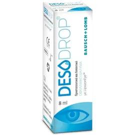 BAUSCH + LOMB Desodrop Προστατευτικό & Λιπαντικό Οφθαλμικό Διάλυμα 8ml