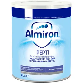 Nutricia Almiron Pepti Γάλα για Βρέφη με Διαγνωσμένη Αλλεργία στην Πρωτεΐνη του Αγελαδινού Γάλακτος 400gr