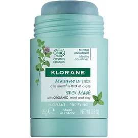 Klorane Aquatique Menthe Μάσκα Προσώπου για Καθαρισμό σε Στικ για Μικτό-Λιπαρό Δέρμα 25gr