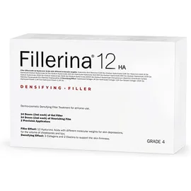 Labo Fillerina 12 Densifying Filler Intensive Filler Treatment Grade 4 Στάδιο 4 Gel Αναπλήρωσης Όγκου 2ml - Φιλμ Θρέψης 2ml - Απλικατέρ Ακριβείας 2 Τεμάχια