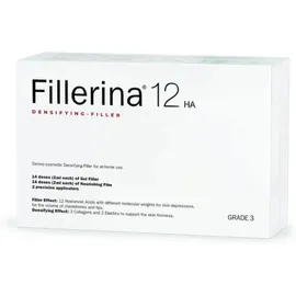 Labo Fillerina 12 Densifying Filler Intensive Filler Treatment Grade 3 Στάδιο 3 Gel Αναπλήρωσης Όγκου 2ml - Φιλμ Θρέψης 2ml - Απλικατέρ Ακριβείας 2 Τεμάχια