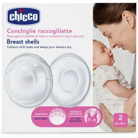 CHICCO Στηθος Κοχυλια Συλλογης Μητρικου Γαλακτος 2τεμ