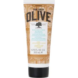KORRES Pure Greek Olive Μαλακτική Κρέμα Θρέψης για Ξηρά-Αφυδατωμένα Μαλλιά 200ml