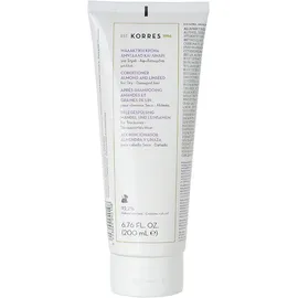 KORRES Αμυγδαλο &amp; Λιναρι Μαλακτική Κρέμα για Ξηρά Αφυδατωμένα Μαλλιά 200ml