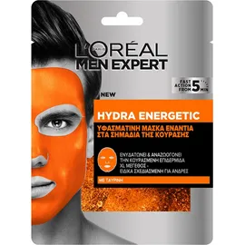L'Oreal Men Expert Hydra Energetic Tissue Face Mask 30gr