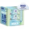 Εικόνα 1 Για Μωρομάντηλα Septona Dermasoft Max Monthly Pack 900τεμ (15x60)