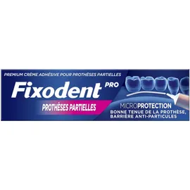 FIXODENT Pro MicroProtection Στερεωτική Κρέμα για Μερικές Τεχνητές Οδοντοστοιχίες 40gr