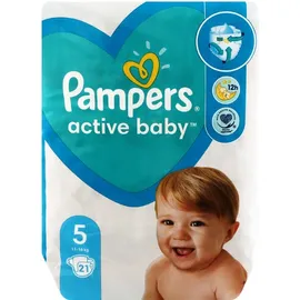 PAMPERS Active Baby Μέγεθος 5 (11-16 kg) 21τμχ