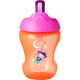 Tommee Tippee Train Straw Cup  Πορτοκαλί 7m+ 230ml