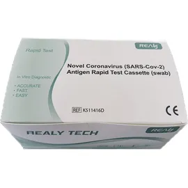 Realy Novel Coronovirus (SARS-Cov-2) Antigen Rapid Test Cassette 25τμχ
