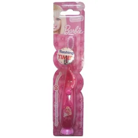 Flashing Timer Soft Toothbrush Barbie Οδοντόβουρτσα για Παιδιά που Αναβοσβήνει 1 Τεμάχιο