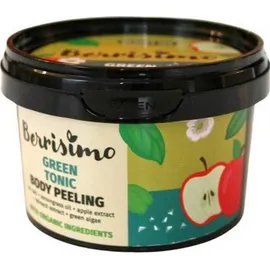 BEAUTY JAR Berrisimo Green Tonic Body Peeling Απολεπιστικό Σώματος με Μήλο &amp; Σπανάκι 400gr