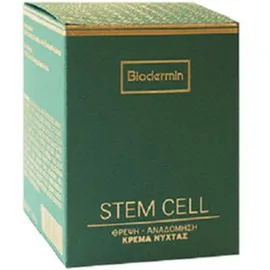 Biodermin Stem Cell Night Cream 50ml Κρέμα Νύχτας για μετά την Εμμηνόπαυση