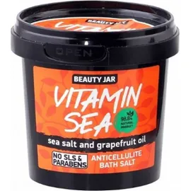 BEAUTY JAR Vitamin Sea Άλατα Μπάνιου Κατά Της Κυτταρίτιδας 200gr