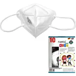 Famex Mask Kids Παιδικές Μάσκες Προστασίας FFP2 NR Λευκές 10 Τεμάχια σε Κουτί