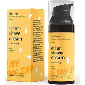 KILIG Man Aftershave Cream with Propolis Κρέμα Θρέψης για Μετά το Ξύρισμα 50ml